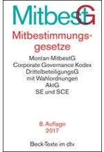 Mitbestimmungsgesetze MitbestG (dtv 5524)