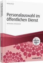 Personalauswahl im öffentlichen Dienst inkl. Arbeitshilfen online